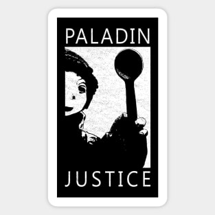 Paladin Justice Sticker